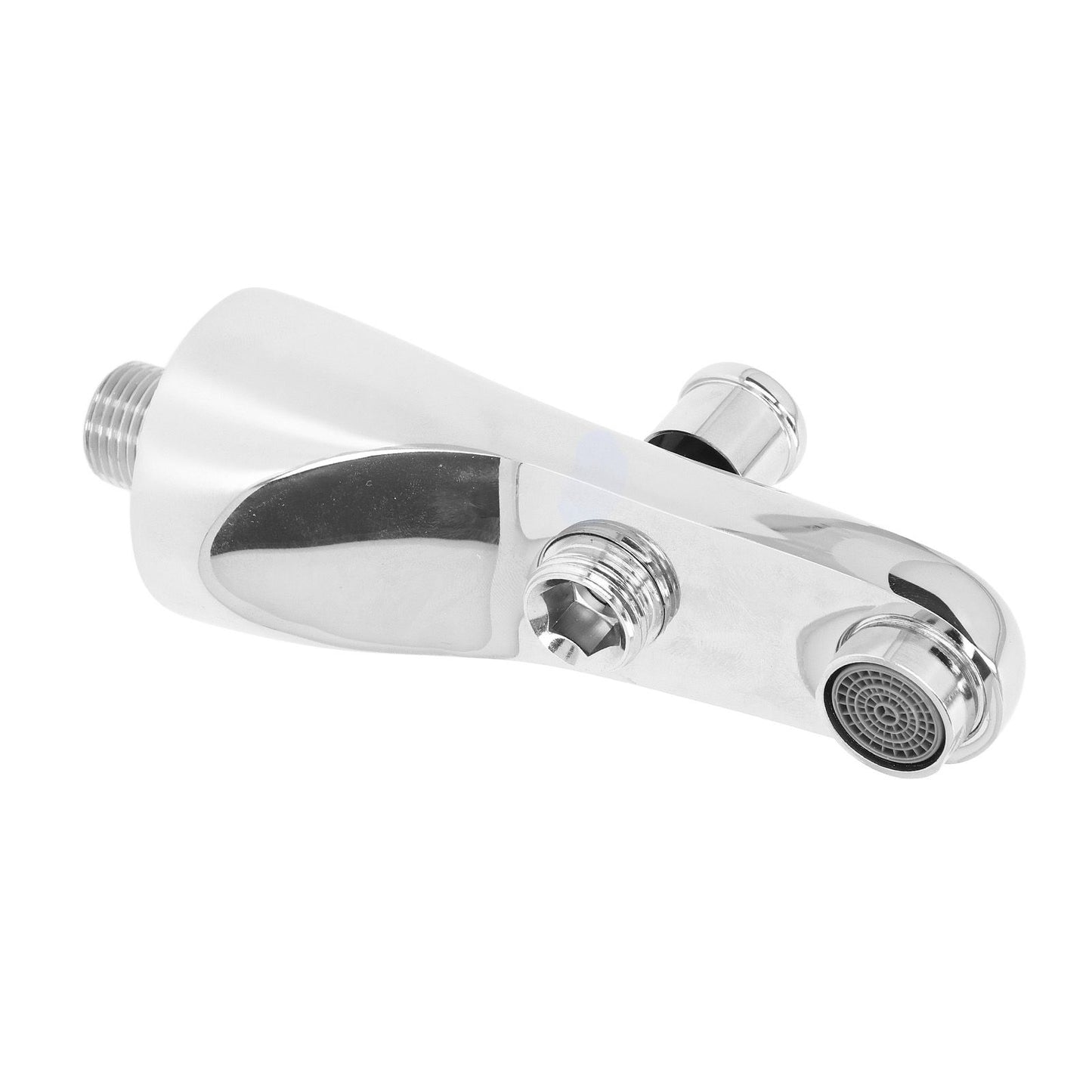 G1/2 Tub Spout Semicircle Simple Concealed Bathtub Faucet with Diverter for Bathroom Bathtub V1294-YM0523-3112220005211