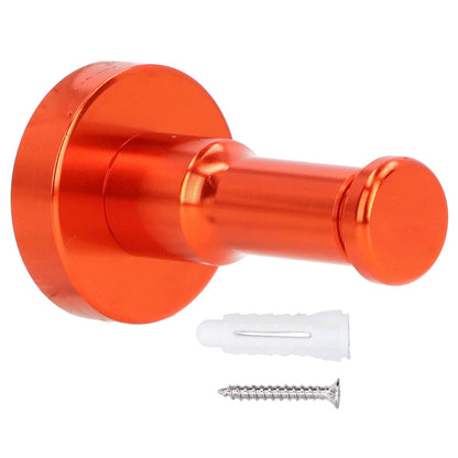 Retro Bathroom Hook Aluminum Towel Hook Heavy Duty Wall Coat Hanger for Balcony KitchenOrange V1294-YM0523-3112220005813
