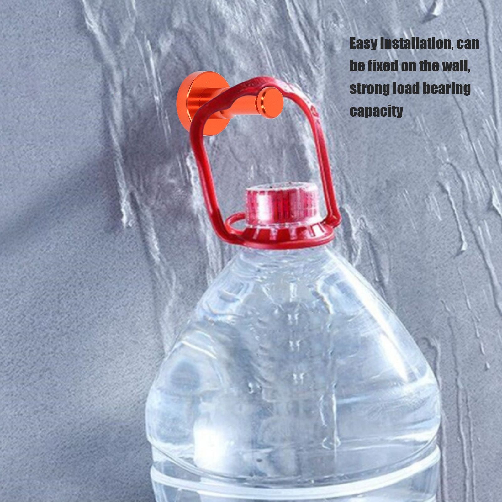 Retro Bathroom Hook Aluminum Towel Hook Heavy Duty Wall Coat Hanger for Balcony KitchenOrange V1294-YM0523-3112220005813