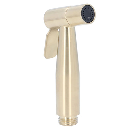 Bidet Sprayer Stainless Steel G1/2 Adjustable Water Pressure Portable Space Saving Easy Installation Handheld V1294-YM0523-3112220007412