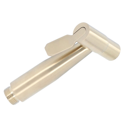 Bidet Sprayer Stainless Steel G1/2 Adjustable Water Pressure Portable Space Saving Easy Installation Handheld V1294-YM0523-3112220007412