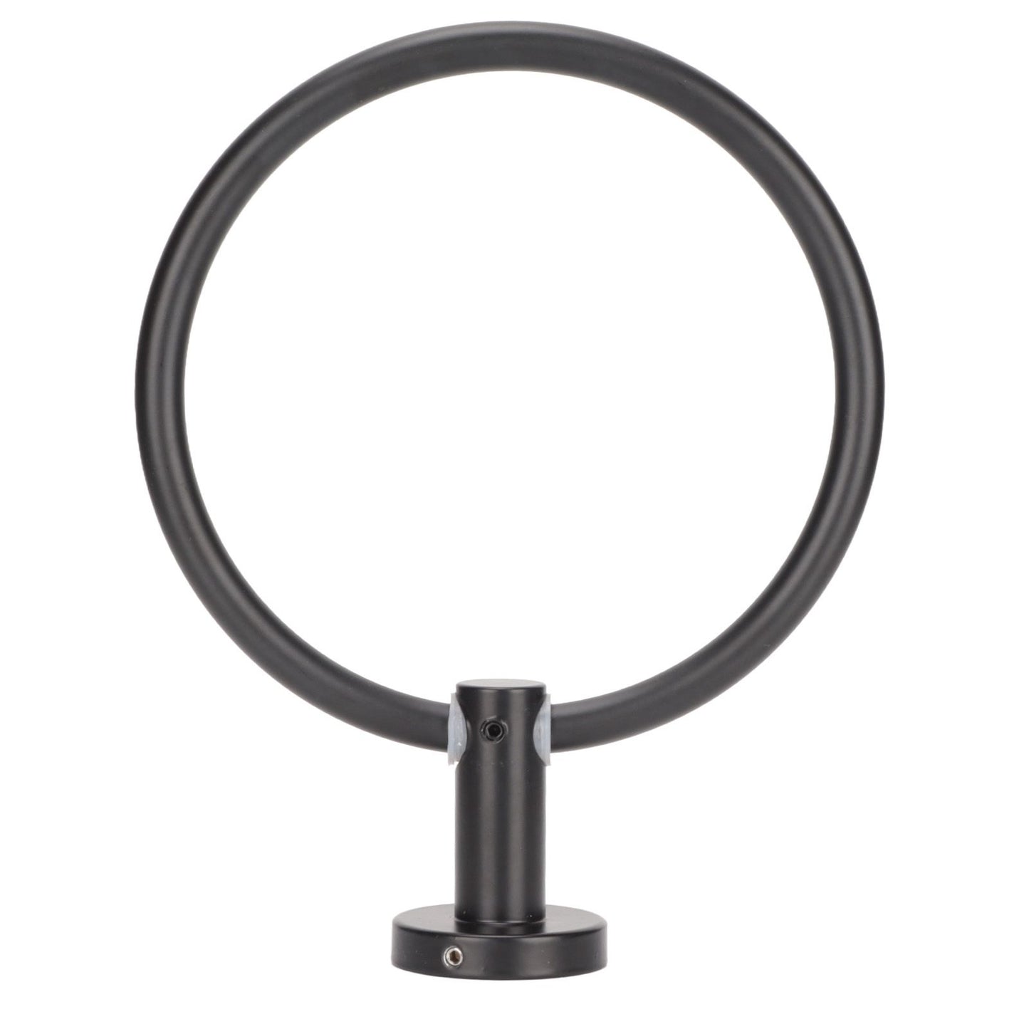 Towel Ring Space Aluminum Modern Round Hand Towel Holder Bath Hardware for Balcony HotelBlack V1294-YM0523-3112220009511