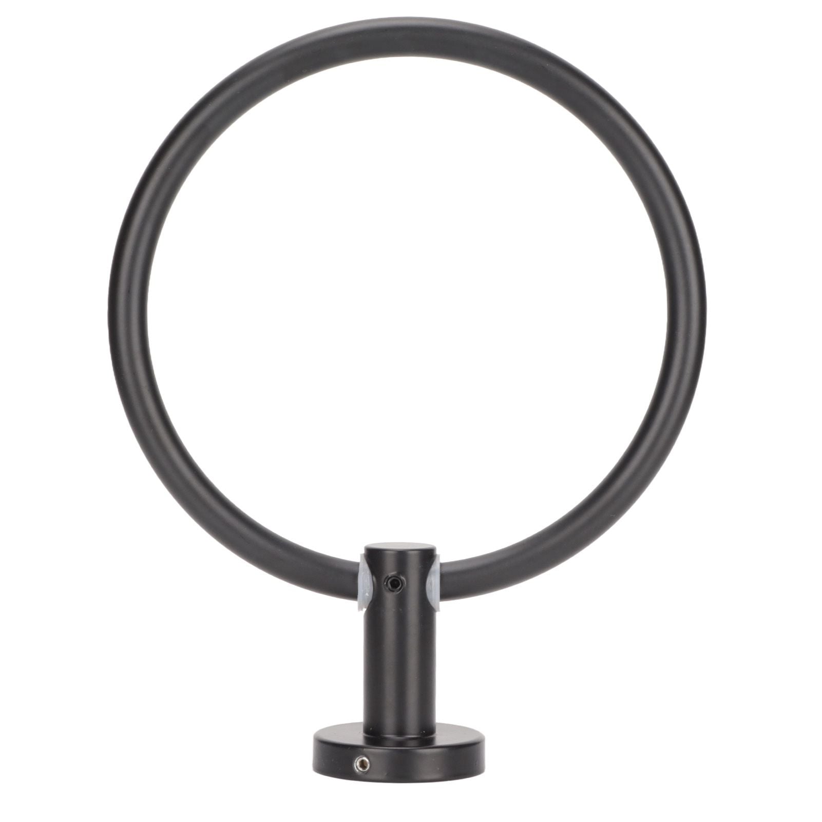 Towel Ring Space Aluminum Modern Round Hand Towel Holder Bath Hardware for Balcony HotelBlack V1294-YM0523-3112220009511