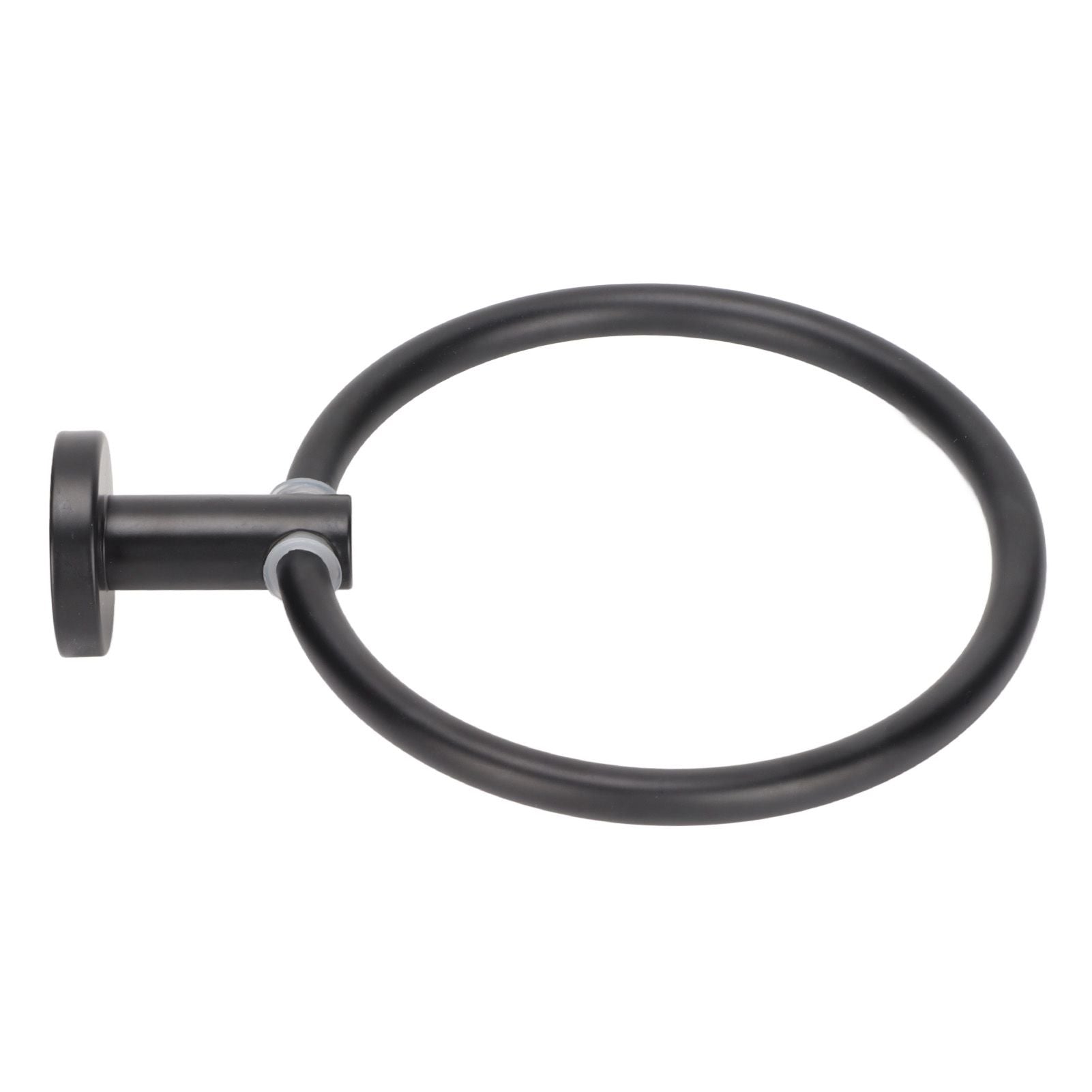 Towel Ring Space Aluminum Modern Round Hand Towel Holder Bath Hardware for Balcony HotelBlack V1294-YM0523-3112220009511