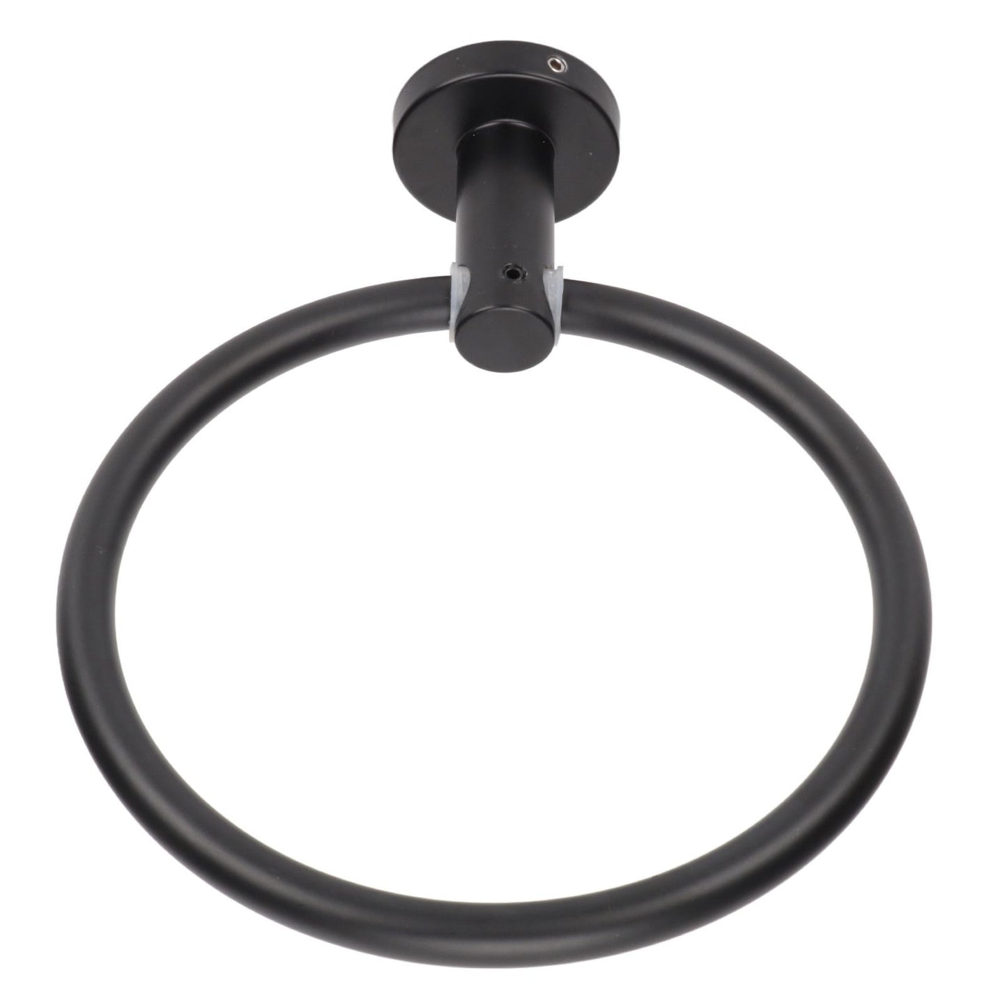 Towel Ring Space Aluminum Modern Round Hand Towel Holder Bath Hardware for Balcony HotelBlack V1294-YM0523-3112220009511