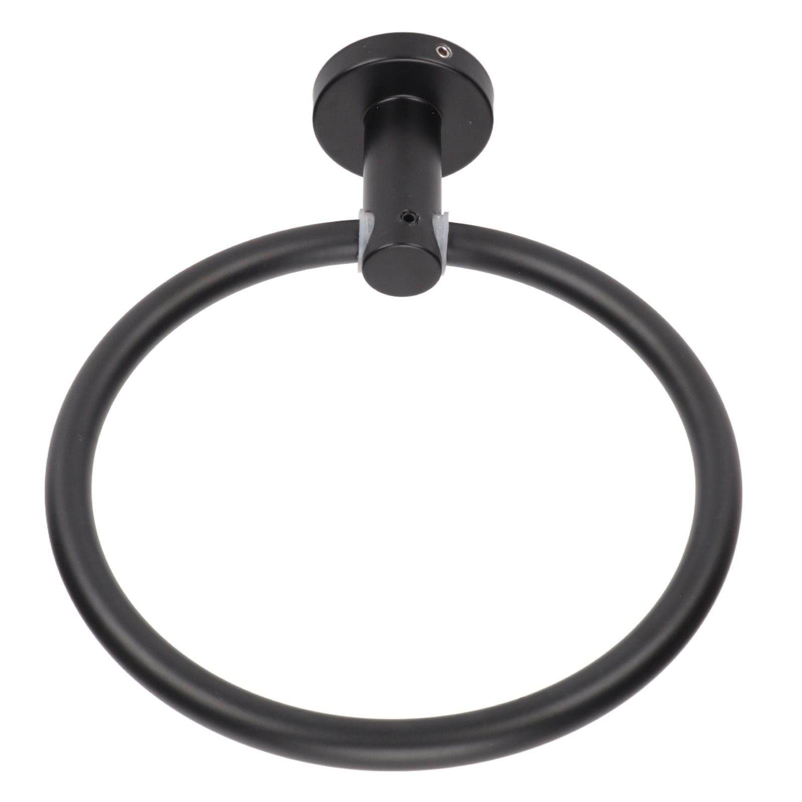 Towel Ring Space Aluminum Modern Round Hand Towel Holder Bath Hardware for Balcony HotelBlack V1294-YM0523-3112220009511