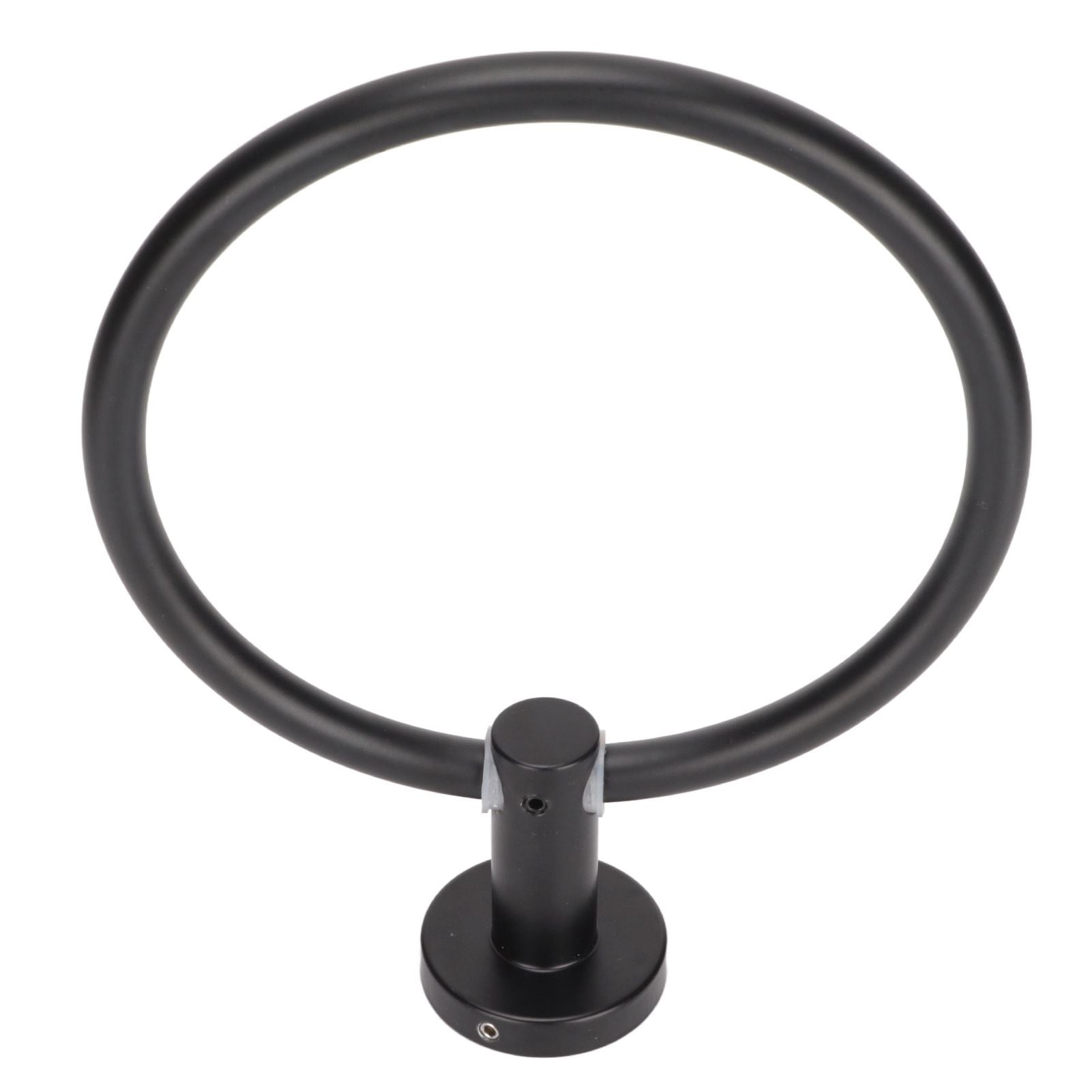 Towel Ring Space Aluminum Modern Round Hand Towel Holder Bath Hardware for Balcony HotelBlack V1294-YM0523-3112220009511