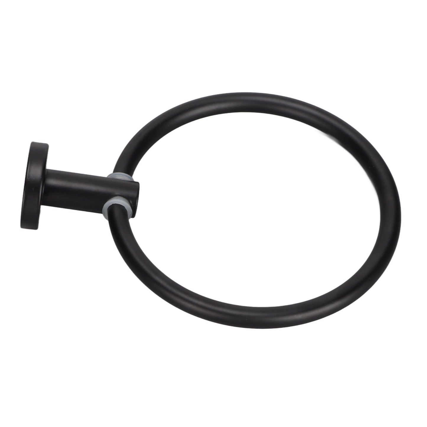 Towel Ring Space Aluminum Modern Round Hand Towel Holder Bath Hardware for Balcony HotelBlack V1294-YM0523-3112220009511