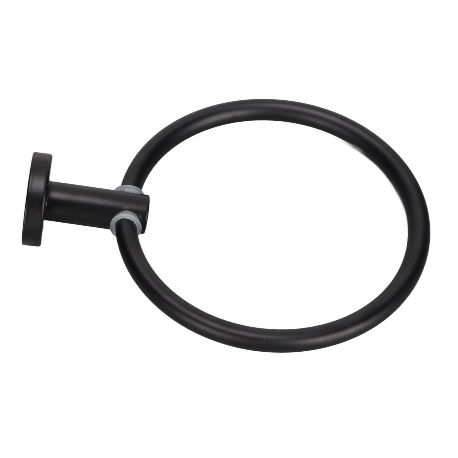 Towel Ring Space Aluminum Modern Round Hand Towel Holder Bath Hardware for Balcony HotelBlack V1294-YM0523-3112220009511