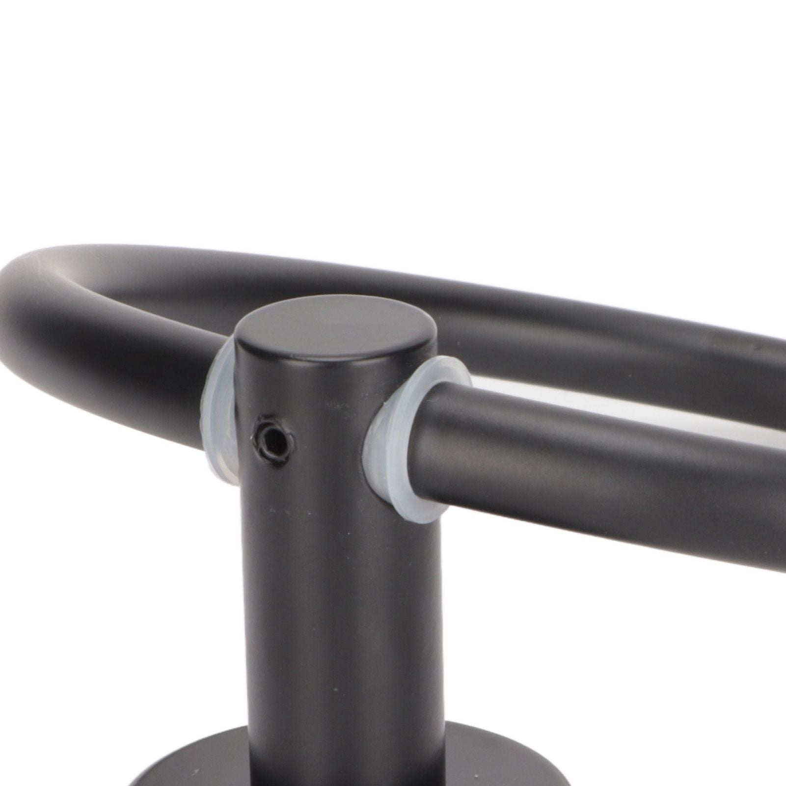 Towel Ring Space Aluminum Modern Round Hand Towel Holder Bath Hardware for Balcony HotelBlack V1294-YM0523-3112220009511