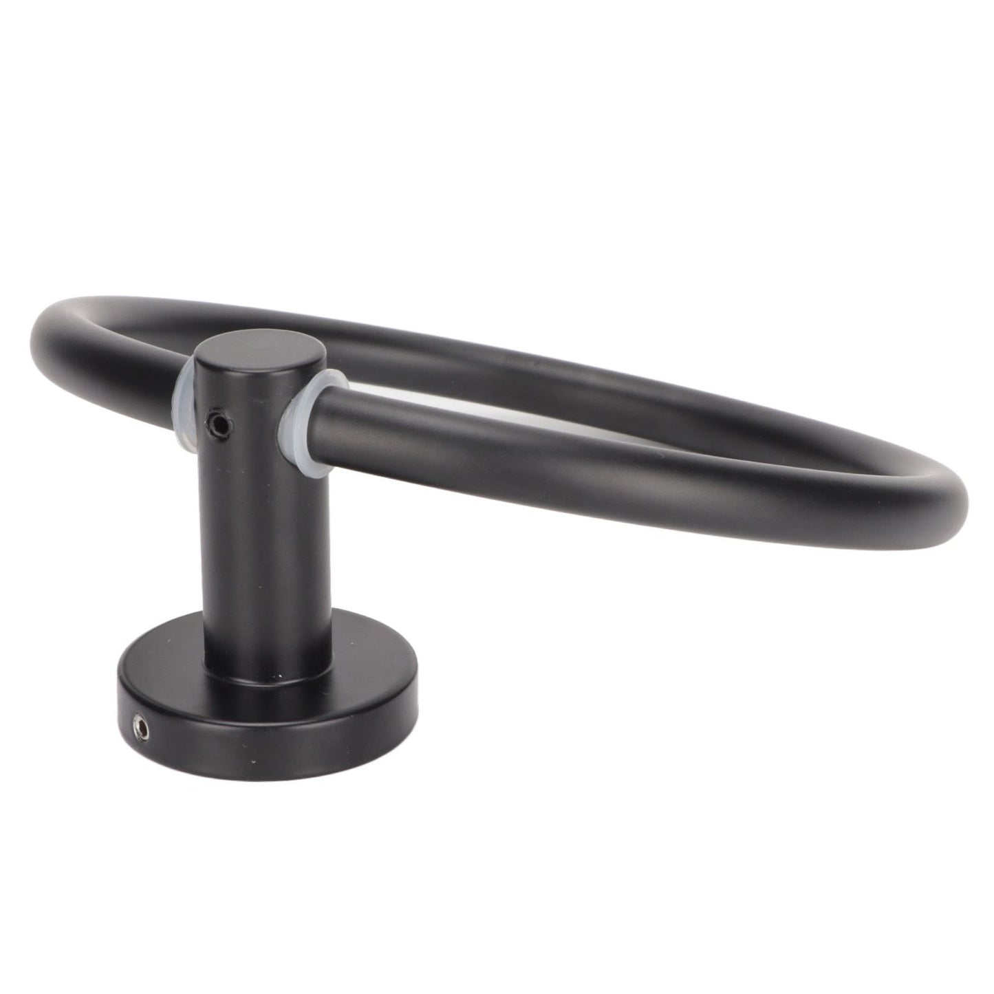 Towel Ring Space Aluminum Modern Round Hand Towel Holder Bath Hardware for Balcony HotelBlack V1294-YM0523-3112220009511