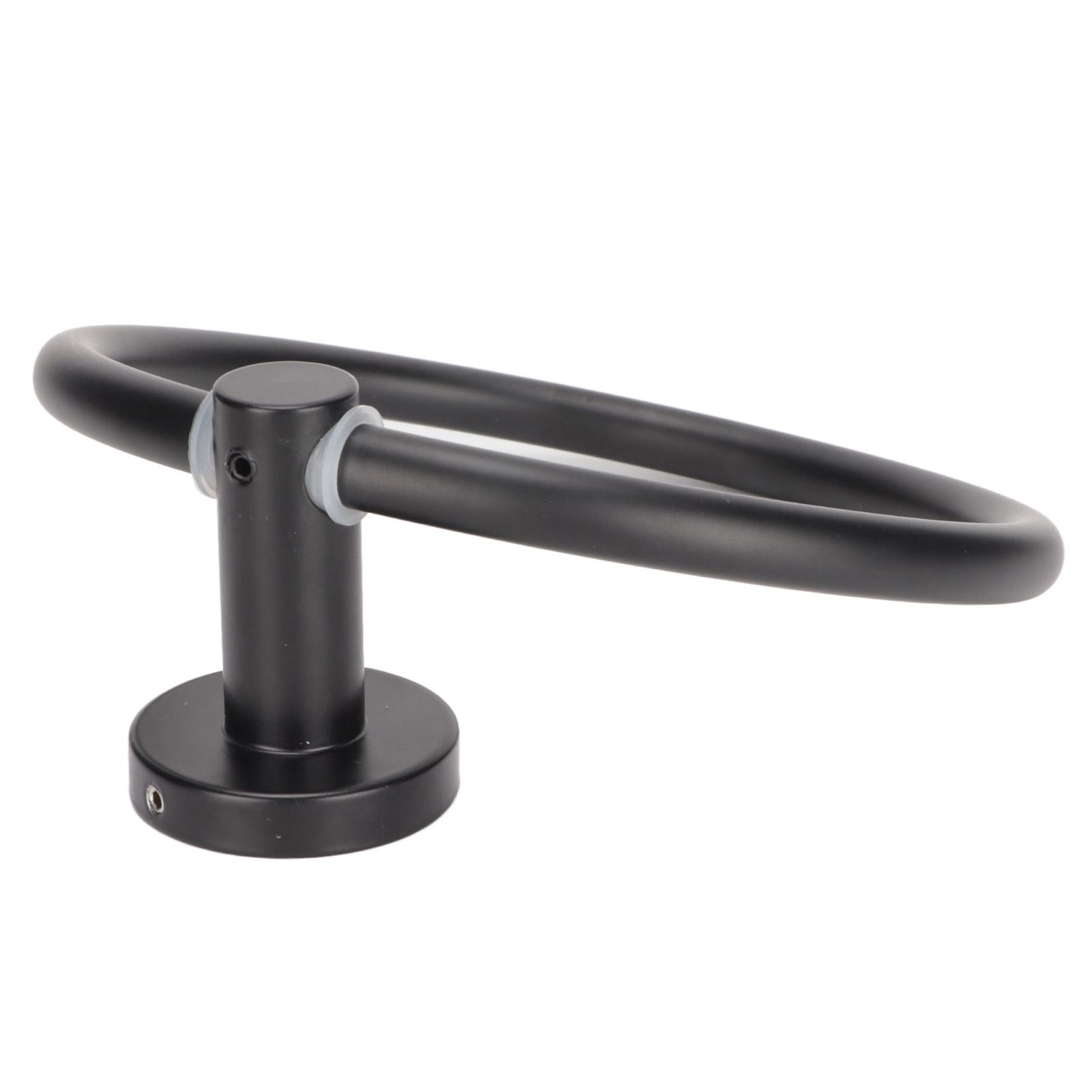 Towel Ring Space Aluminum Modern Round Hand Towel Holder Bath Hardware for Balcony HotelBlack V1294-YM0523-3112220009511