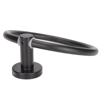 Towel Ring Space Aluminum Modern Round Hand Towel Holder Bath Hardware for Balcony HotelBlack V1294-YM0523-3112220009511