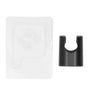 Shower Head Holder Bracket Strong Adhesive Waterproof Punch Free ABS for Bathroom V1294-YM0523-3112220010411