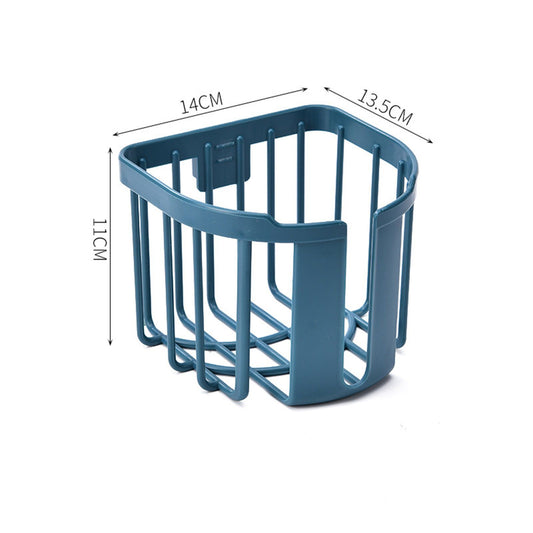 Toilet Paper Holder Wall Mounted Toilet Paper Basket Heavy Duty Bathroom Storage Rack for HouseholdBlue V1294-YM0523-3112220011013