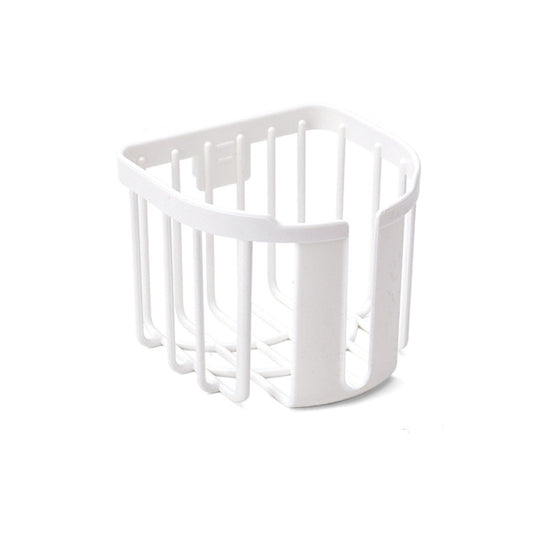 Toilet Paper Holder Wall Mounted Toilet Paper Basket Heavy Duty Bathroom Storage Rack for HouseholdWhite V1294-YM0523-3112220011014