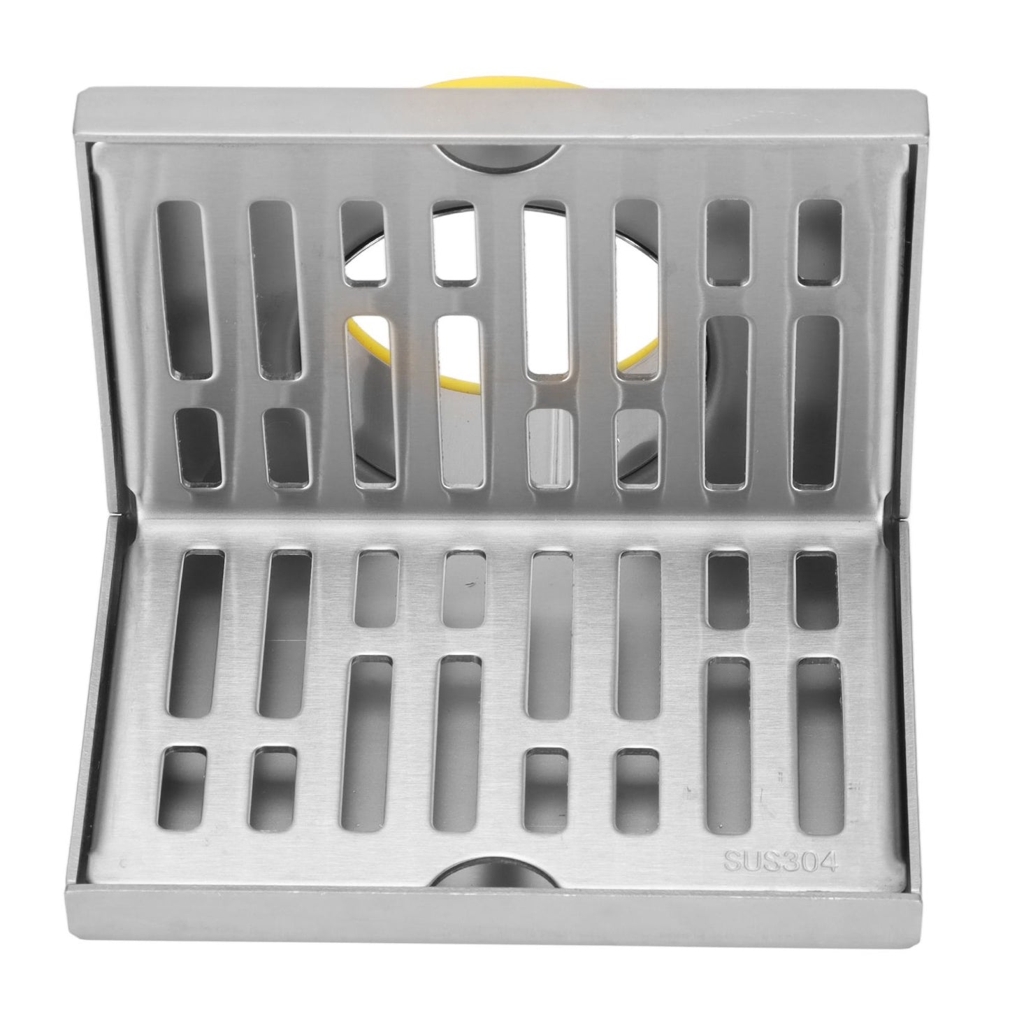 Corner Floor Drain L Shaped Surfaces Drawing Process Corrosion Resistant Anti Rust Side Floor Drain for 2.3in V1294-YM0523-3112220012411
