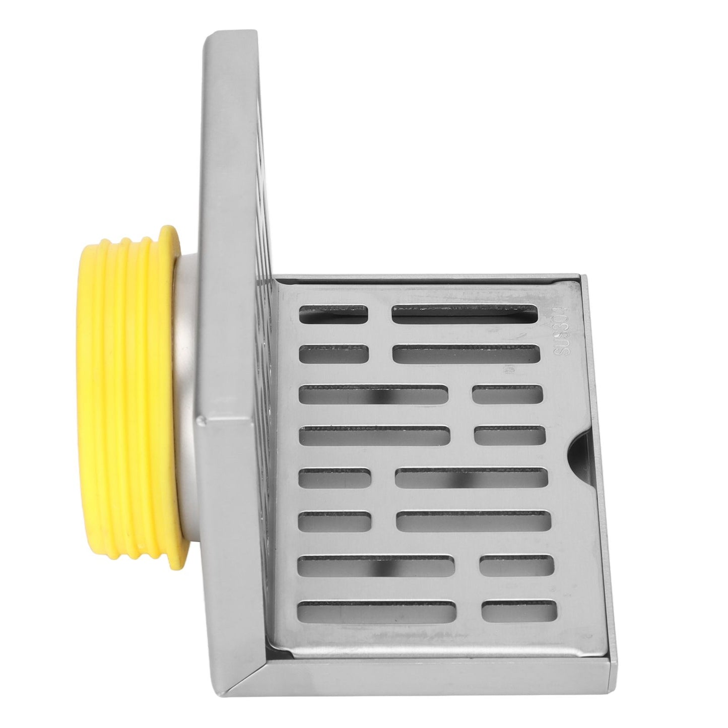 Corner Floor Drain L Shaped Surfaces Drawing Process Corrosion Resistant Anti Rust Side Floor Drain for 2.3in V1294-YM0523-3112220012411