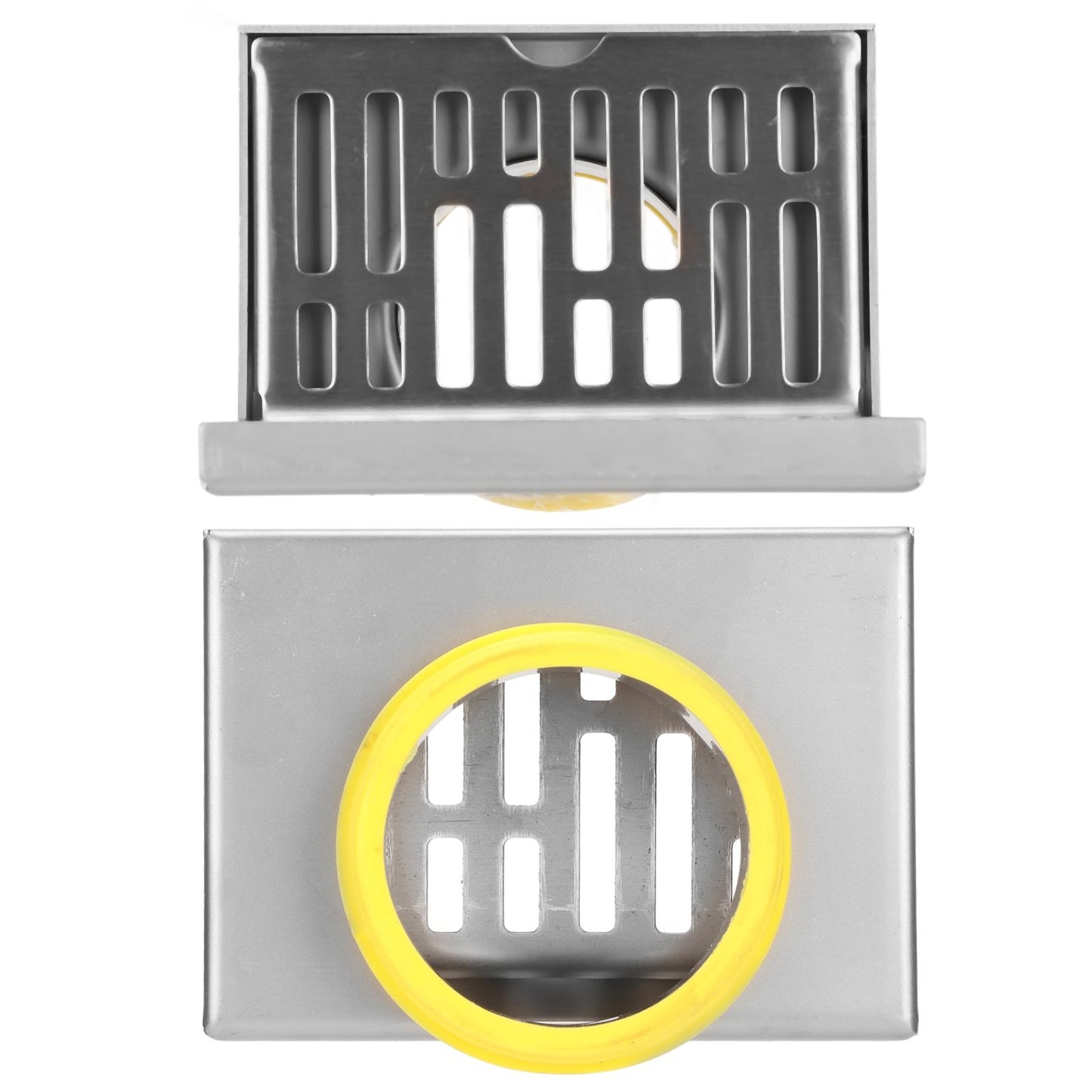 Corner Floor Drain L Shaped Surfaces Drawing Process Corrosion Resistant Anti Rust Side Floor Drain for 2.3in V1294-YM0523-3112220012411