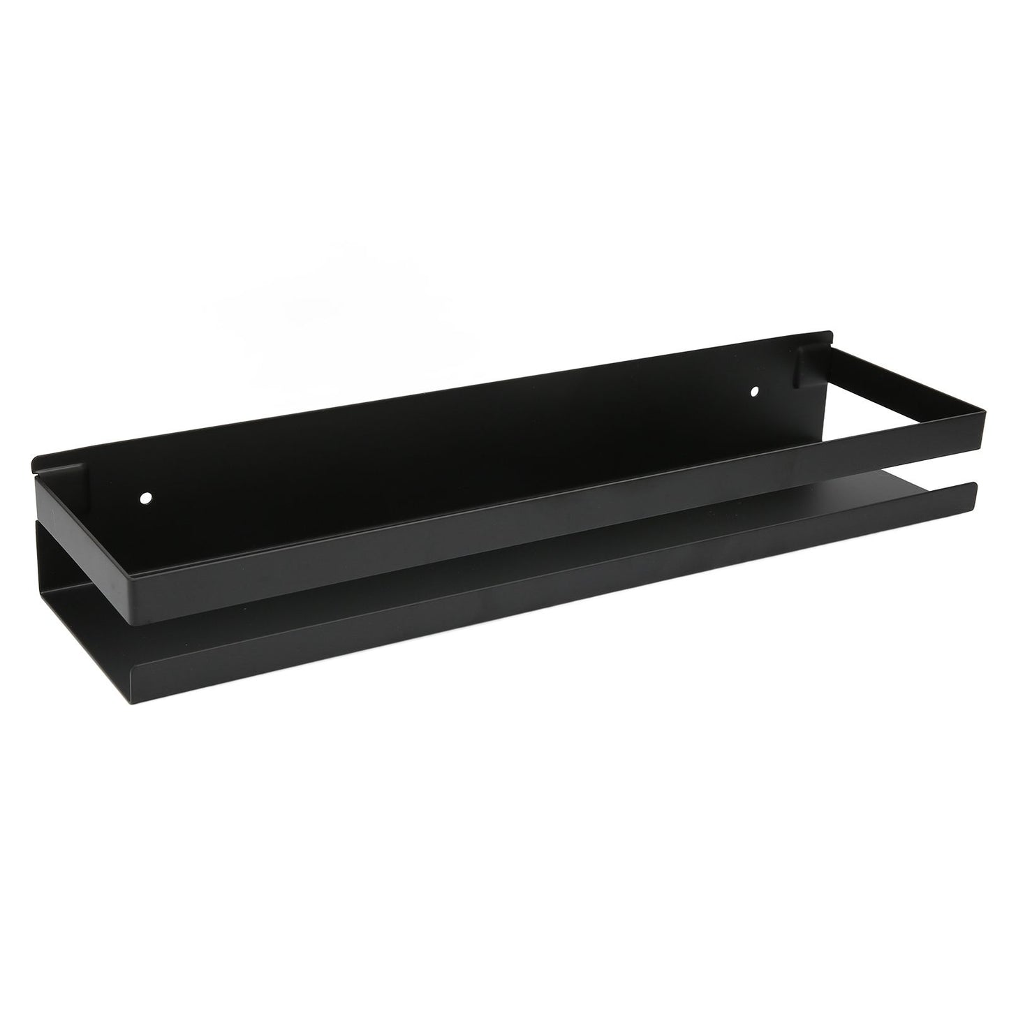 Bathroom Rack Black Large Storage Space Waterproof Strong Bearing Capacity Hotel Shelf Set 40x10x6cm V1294-YM0523-3112220013011