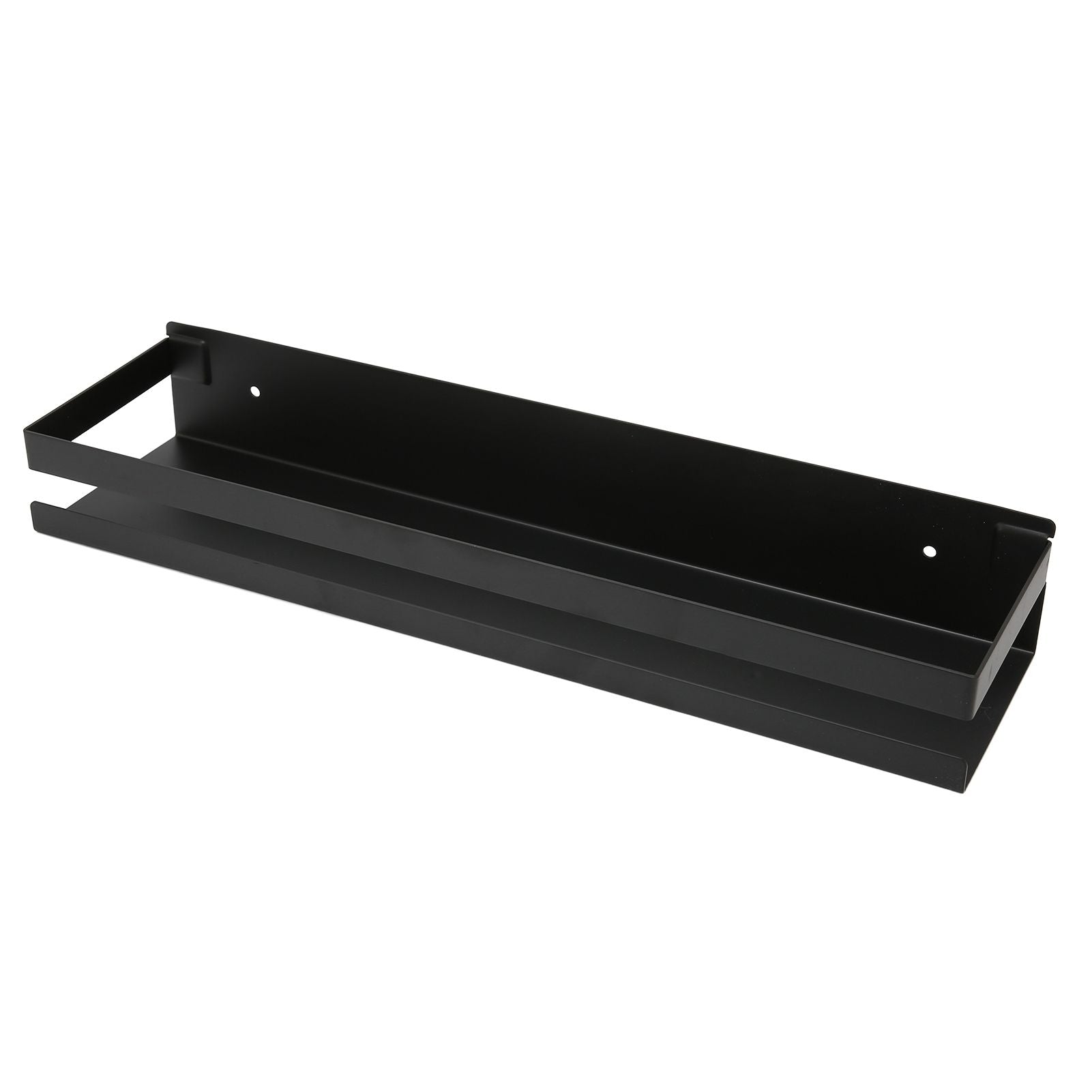 Bathroom Rack Black Large Storage Space Waterproof Strong Bearing Capacity Hotel Shelf Set 40x10x6cm V1294-YM0523-3112220013011
