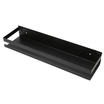 Bathroom Rack Black Large Storage Space Waterproof Strong Bearing Capacity Hotel Shelf Set 40x10x6cm V1294-YM0523-3112220013011