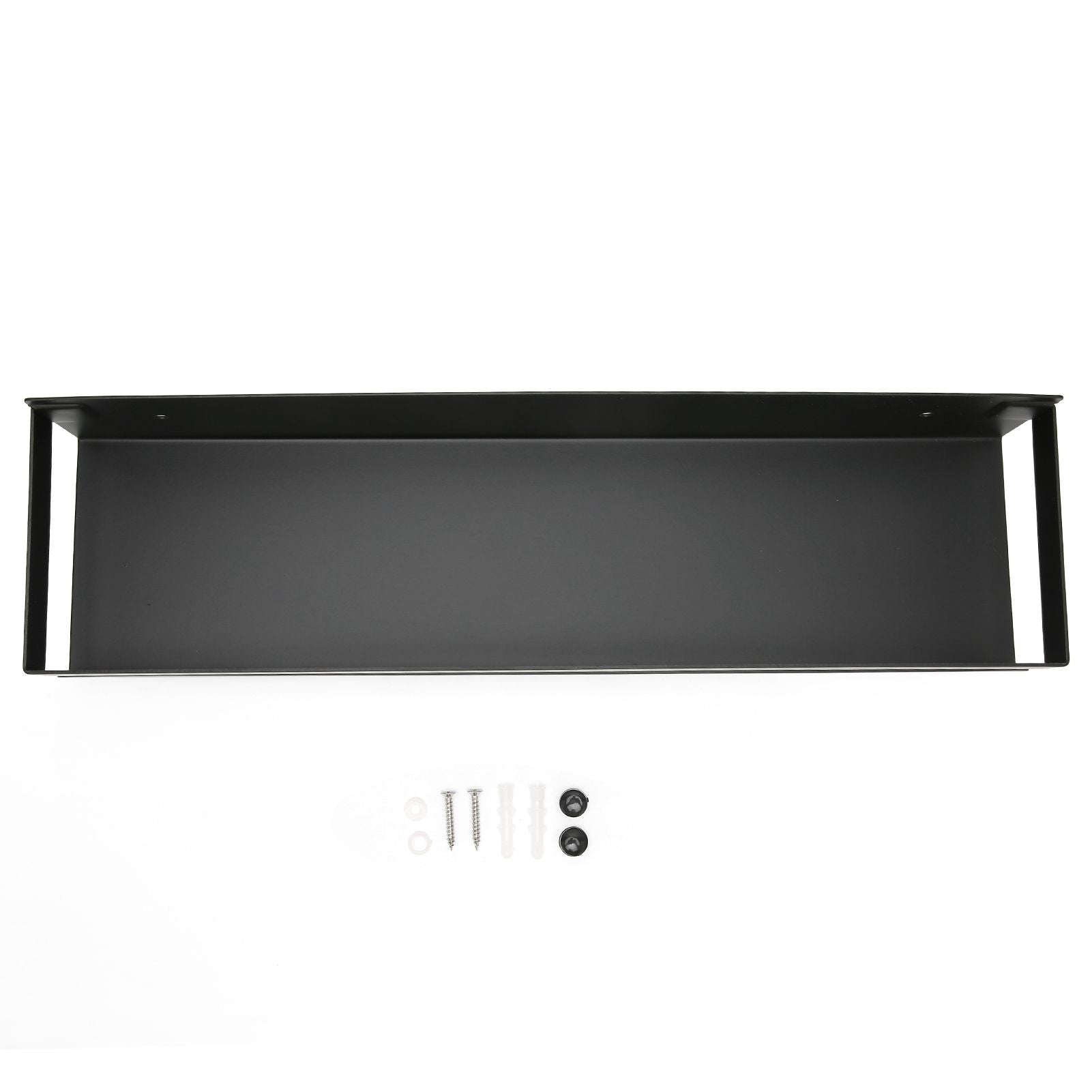 Bathroom Rack Black Large Storage Space Waterproof Strong Bearing Capacity Hotel Shelf Set 40x10x6cm V1294-YM0523-3112220013011