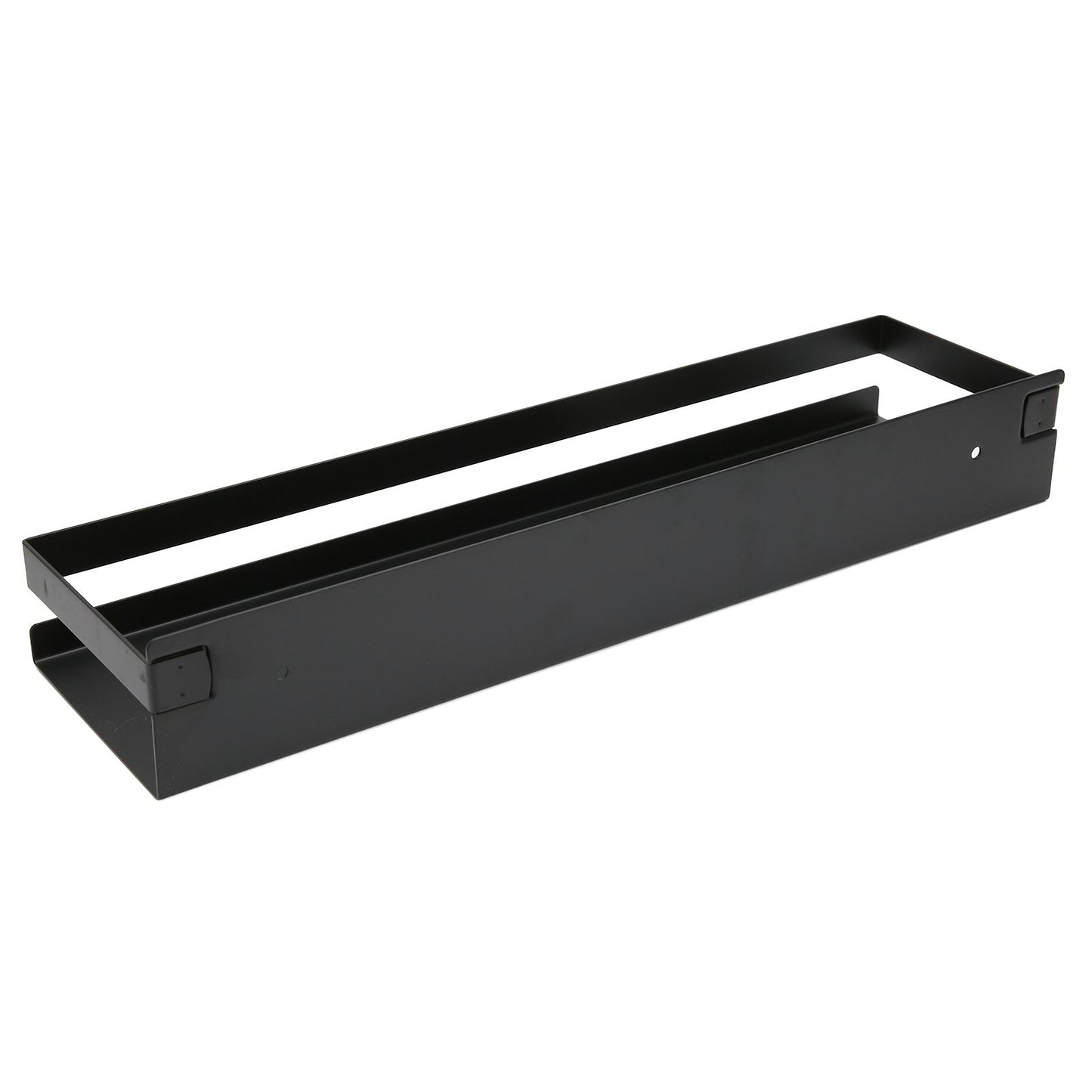 Bathroom Rack Black Large Storage Space Waterproof Strong Bearing Capacity Hotel Shelf Set 40x10x6cm V1294-YM0523-3112220013011