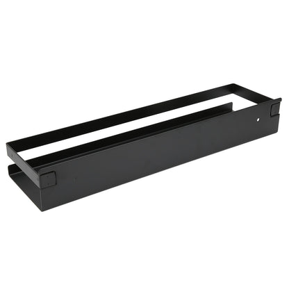Bathroom Rack Black Large Storage Space Waterproof Strong Bearing Capacity Hotel Shelf Set 40x10x6cm V1294-YM0523-3112220013011