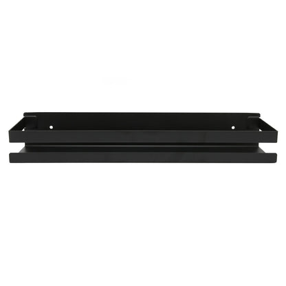 Bathroom Rack Black Large Storage Space Waterproof Strong Bearing Capacity Hotel Shelf Set 40x10x6cm V1294-YM0523-3112220013011