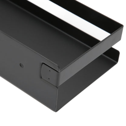 Bathroom Rack Black Large Storage Space Waterproof Strong Bearing Capacity Hotel Shelf Set 40x10x6cm V1294-YM0523-3112220013011