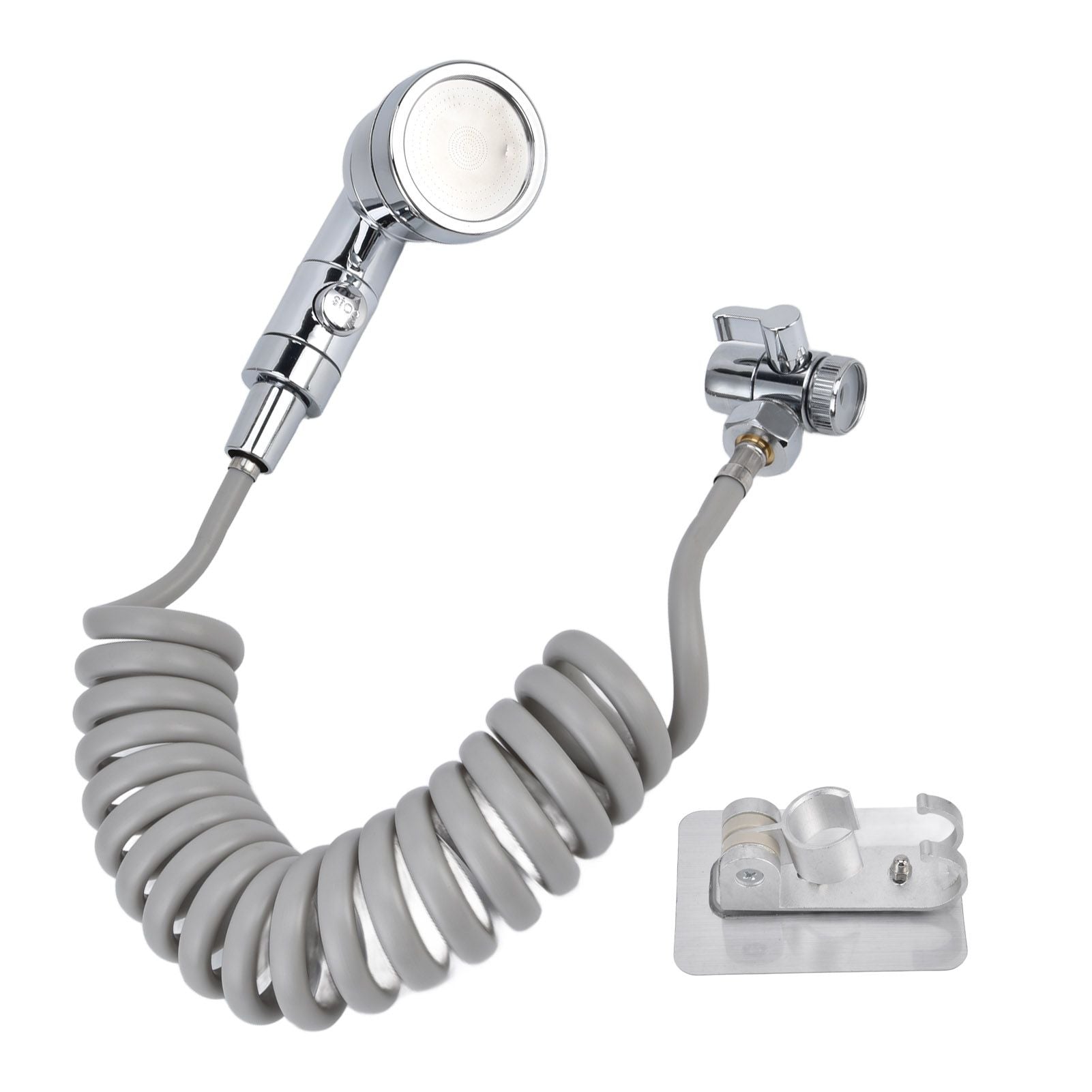 Sink Shower Sprayer Stretchy Hose Adjustable Mode Faucet Sprayer Attachment for Shampooing Pet Bathing V1294-YM0523-3112220013611
