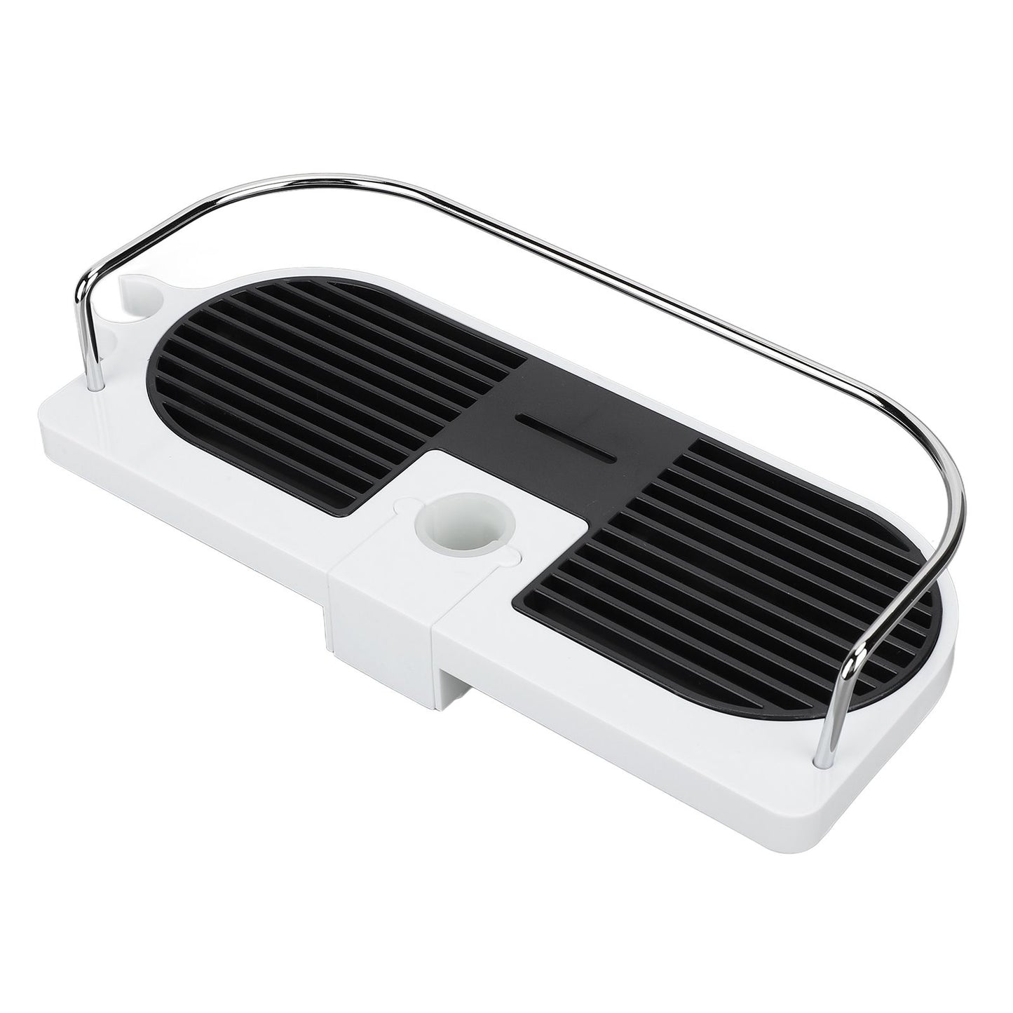 Shower Caddy Punching Free Installation Maximum Load 15kg Height Adjustable Hollow Design Bathroom Storage V1294-YM0523-3112220013911
