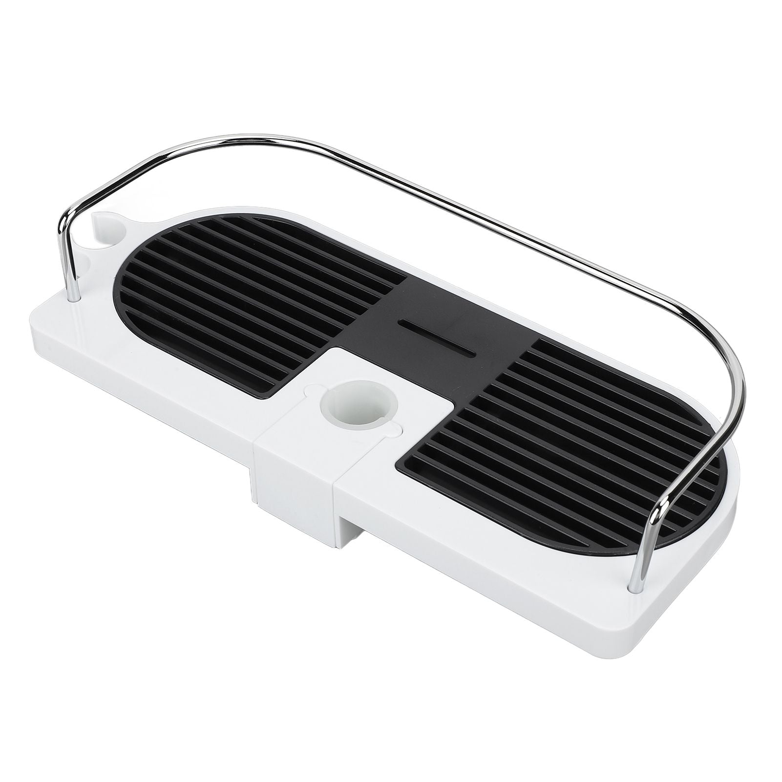 Shower Caddy Punching Free Installation Maximum Load 15kg Height Adjustable Hollow Design Bathroom Storage V1294-YM0523-3112220013911
