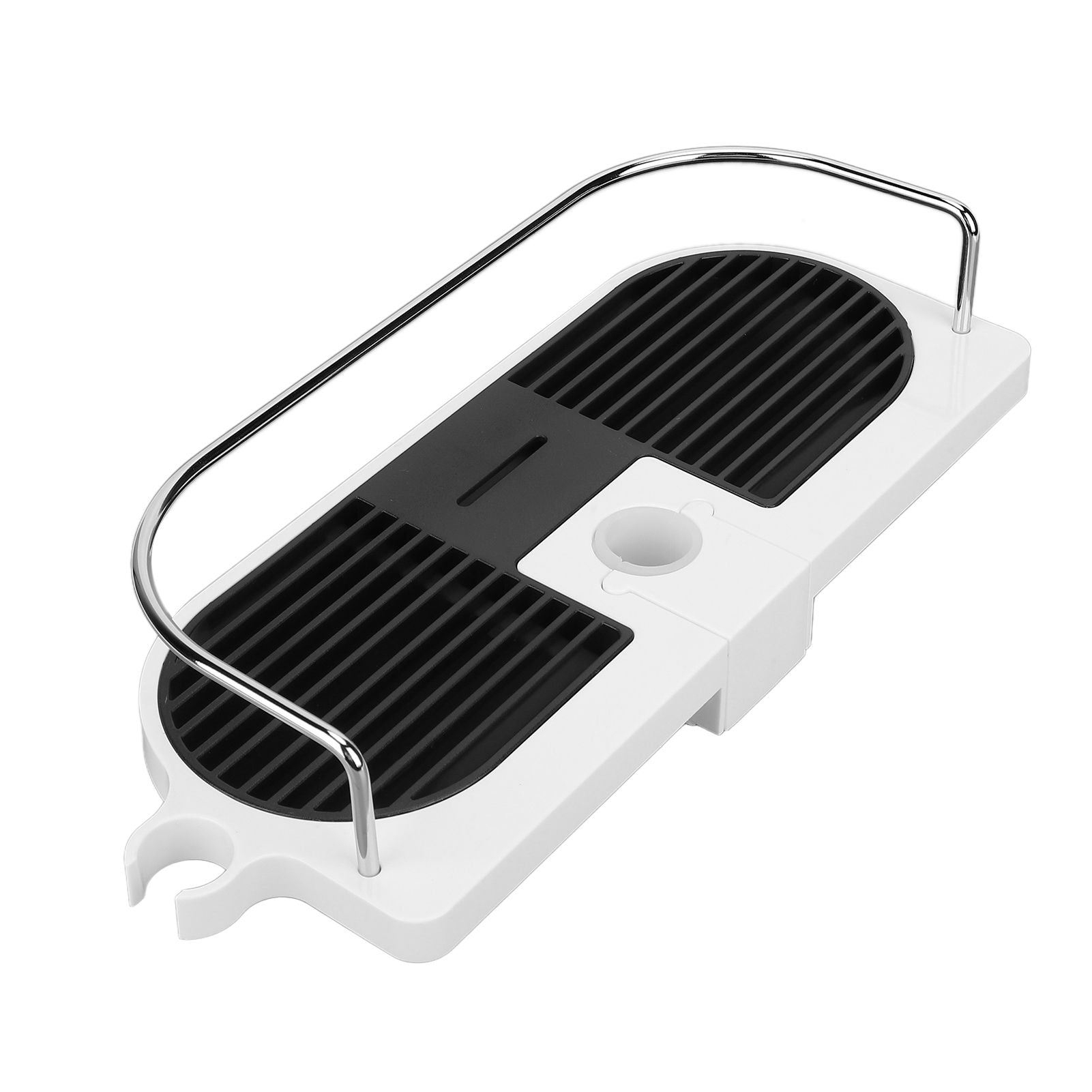 Shower Caddy Punching Free Installation Maximum Load 15kg Height Adjustable Hollow Design Bathroom Storage V1294-YM0523-3112220013911