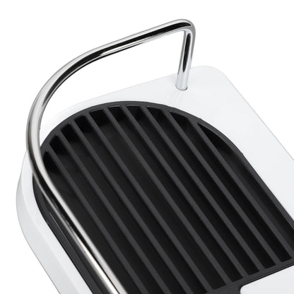 Shower Caddy Punching Free Installation Maximum Load 15kg Height Adjustable Hollow Design Bathroom Storage V1294-YM0523-3112220013911