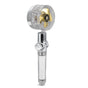 Propeller Shower Head Vortex Hydro Jet 360 degrees Rotating Handheld with Pause Switch Filter G1/2 V1294-YM0523-3112220014511