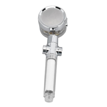 Propeller Shower Head Vortex Hydro Jet 360 degrees Rotating Handheld with Pause Switch Filter G1/2 V1294-YM0523-3112220014511