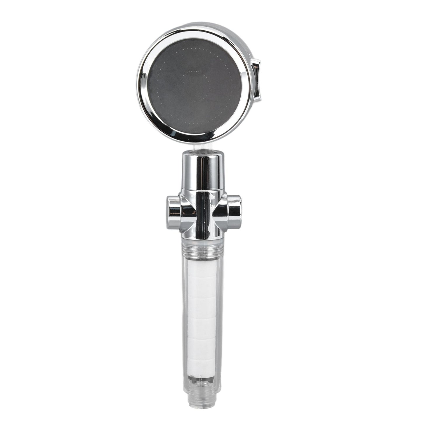 Propeller Shower Head Vortex Hydro Jet 360 degrees Rotating Handheld with Pause Switch Filter G1/2 V1294-YM0523-3112220014511
