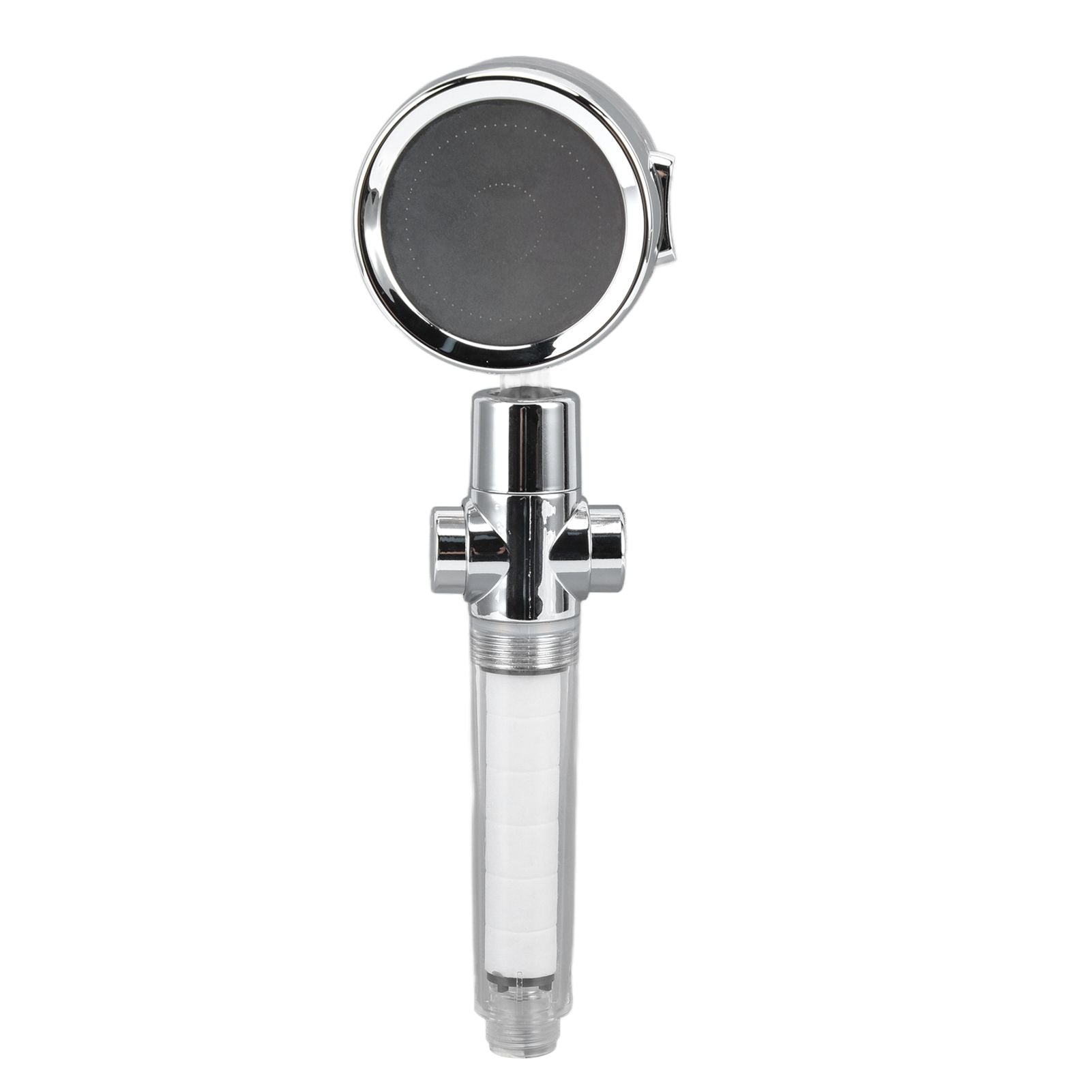 Propeller Shower Head Vortex Hydro Jet 360 degrees Rotating Handheld with Pause Switch Filter G1/2 V1294-YM0523-3112220014511