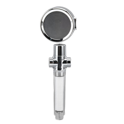 Propeller Shower Head Vortex Hydro Jet 360 degrees Rotating Handheld with Pause Switch Filter G1/2 V1294-YM0523-3112220014511