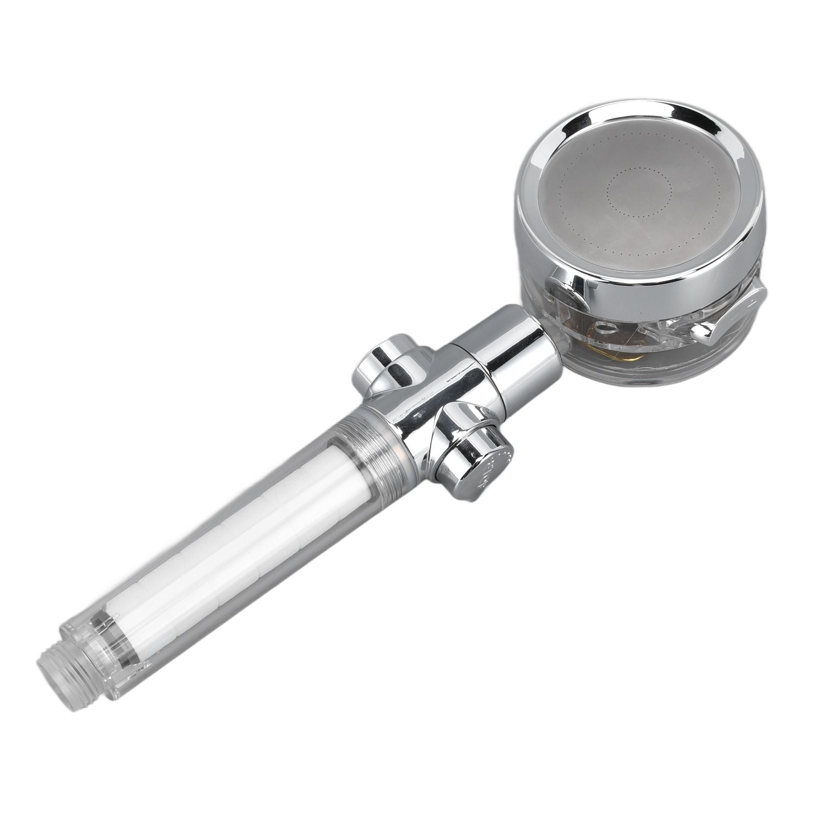 Propeller Shower Head Vortex Hydro Jet 360 degrees Rotating Handheld with Pause Switch Filter G1/2 V1294-YM0523-3112220014511