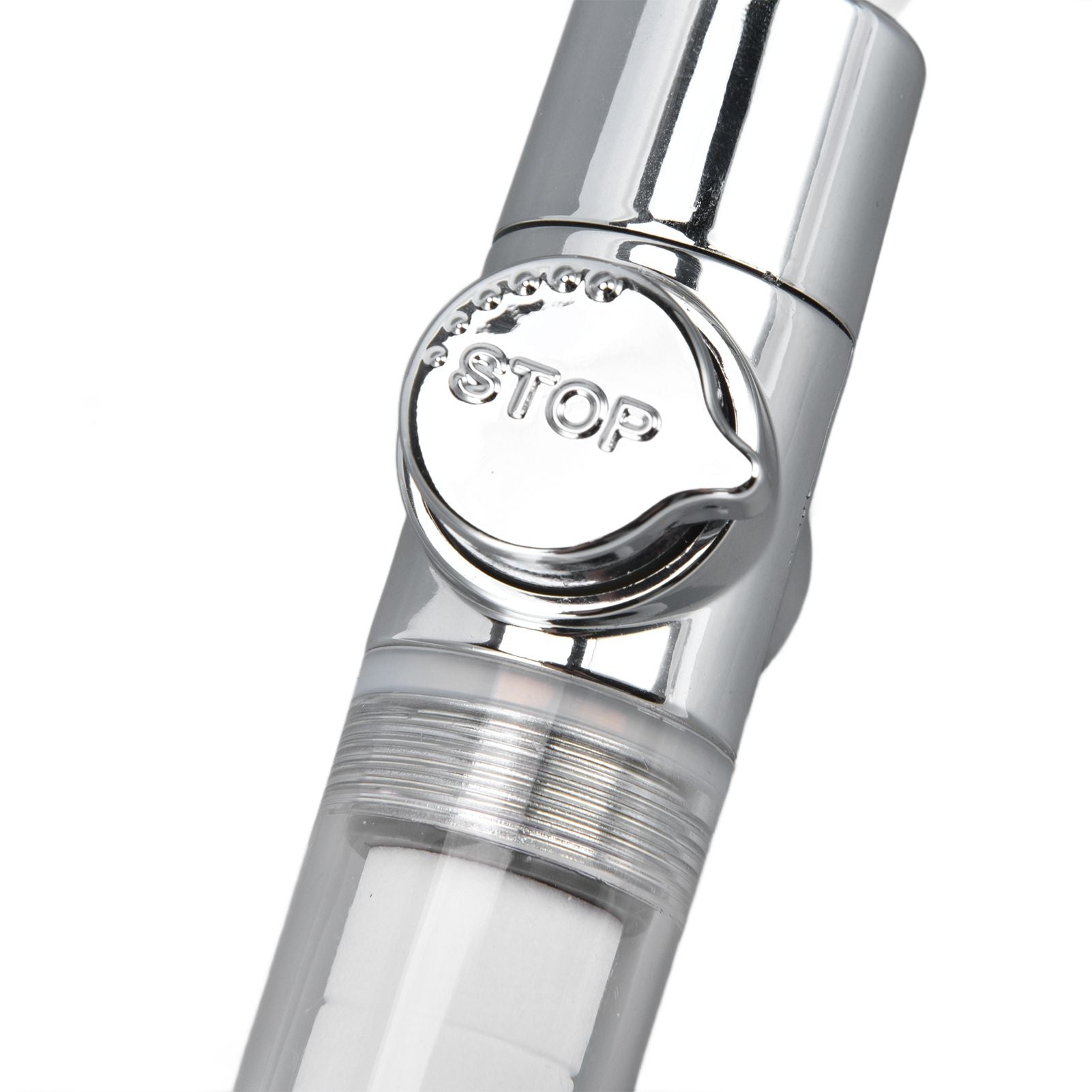 Propeller Shower Head Vortex Hydro Jet 360 degrees Rotating Handheld with Pause Switch Filter G1/2 V1294-YM0523-3112220014511