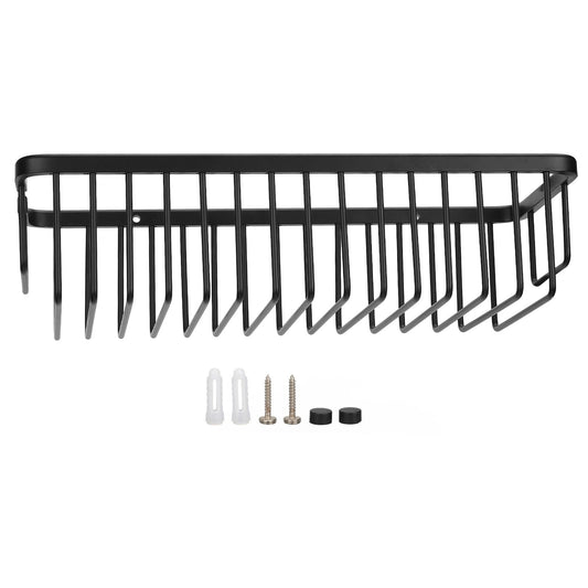 Wall Storage Rack Space Aluminum Rust Proof Large Capacity Kitchen Spice Organize Basket for Bathroom Beauty V1294-YM0523-3112220014611