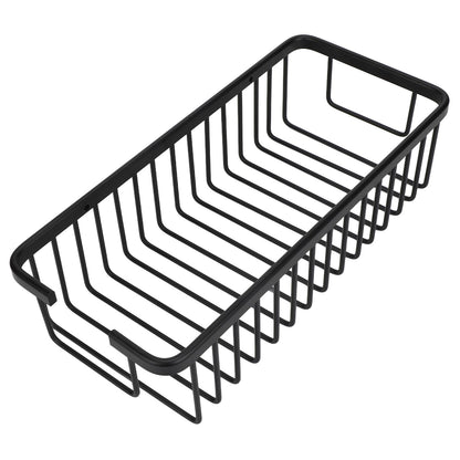 Wall Storage Rack Space Aluminum Rust Proof Large Capacity Kitchen Spice Organize Basket for Bathroom Beauty V1294-YM0523-3112220014611