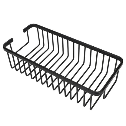 Wall Storage Rack Space Aluminum Rust Proof Large Capacity Kitchen Spice Organize Basket for Bathroom Beauty V1294-YM0523-3112220014611