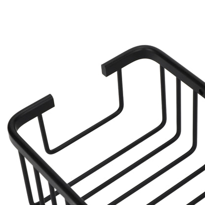 Wall Storage Rack Space Aluminum Rust Proof Large Capacity Kitchen Spice Organize Basket for Bathroom Beauty V1294-YM0523-3112220014611