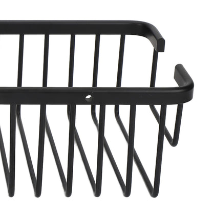 Wall Storage Rack Space Aluminum Rust Proof Large Capacity Kitchen Spice Organize Basket for Bathroom Beauty V1294-YM0523-3112220014611