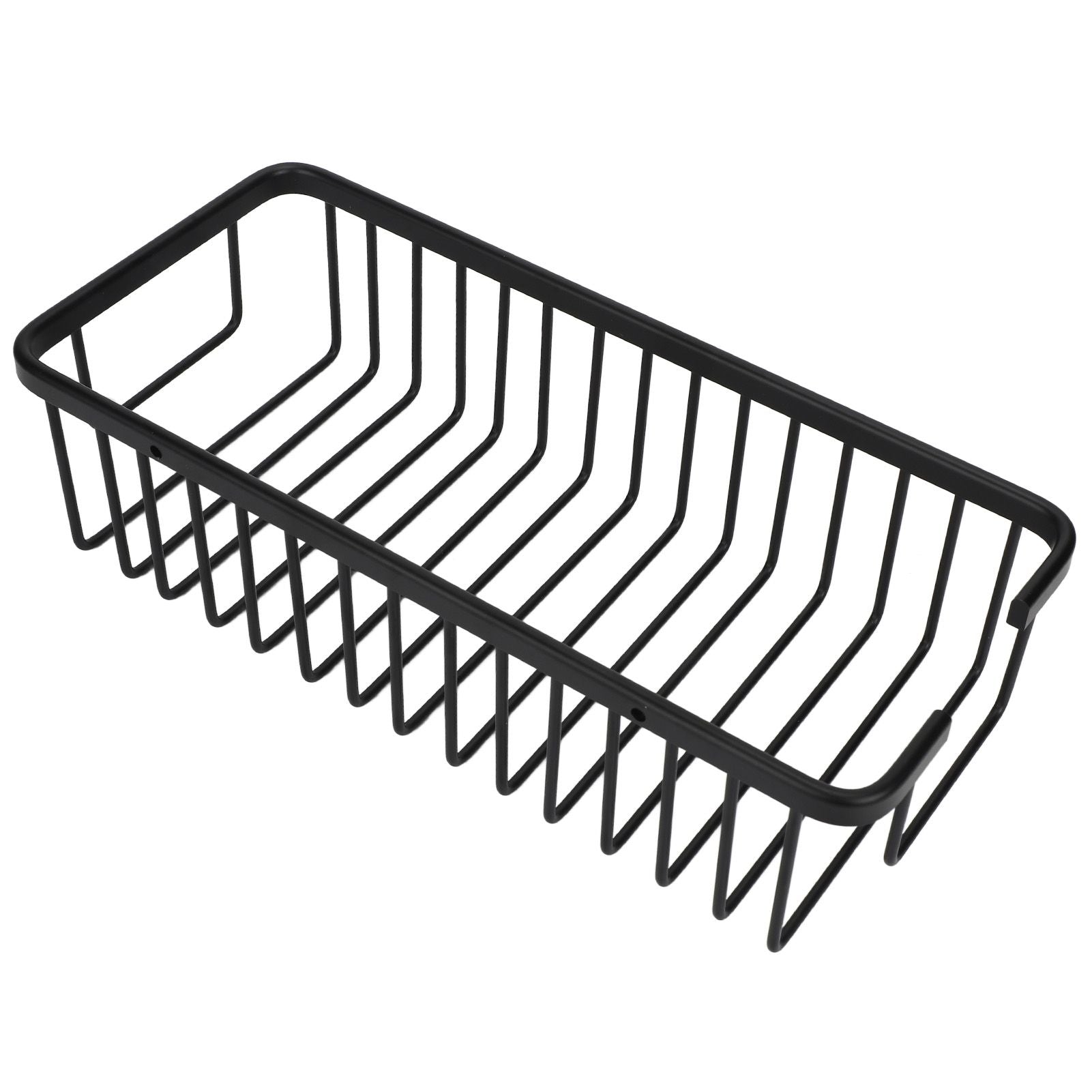 Wall Storage Rack Space Aluminum Rust Proof Large Capacity Kitchen Spice Organize Basket for Bathroom Beauty V1294-YM0523-3112220014611