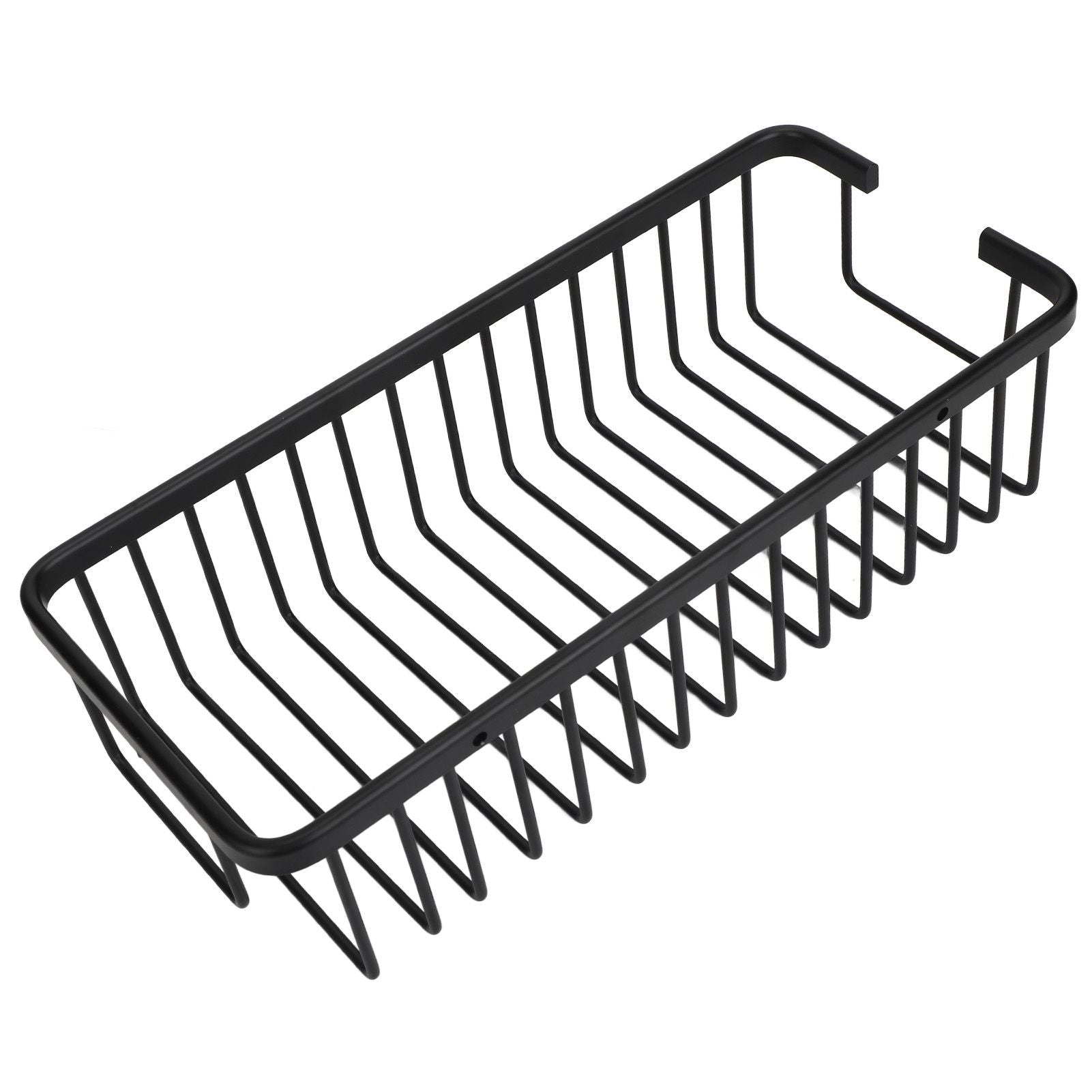 Wall Storage Rack Space Aluminum Rust Proof Large Capacity Kitchen Spice Organize Basket for Bathroom Beauty V1294-YM0523-3112220014611